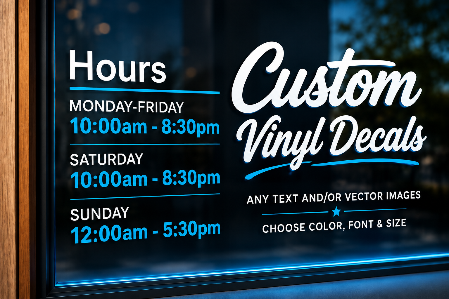 Vinyl Decals