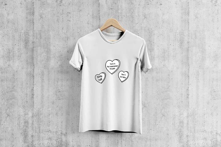 Candy Hearts - T-Shirt