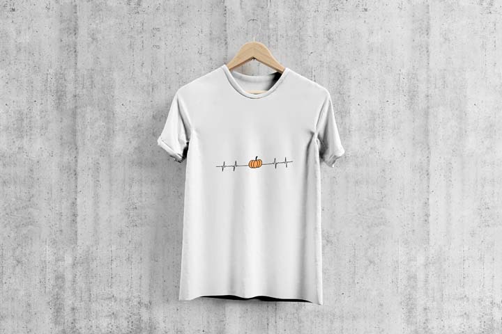 Pumpkin_heartbeart - T-Shirt