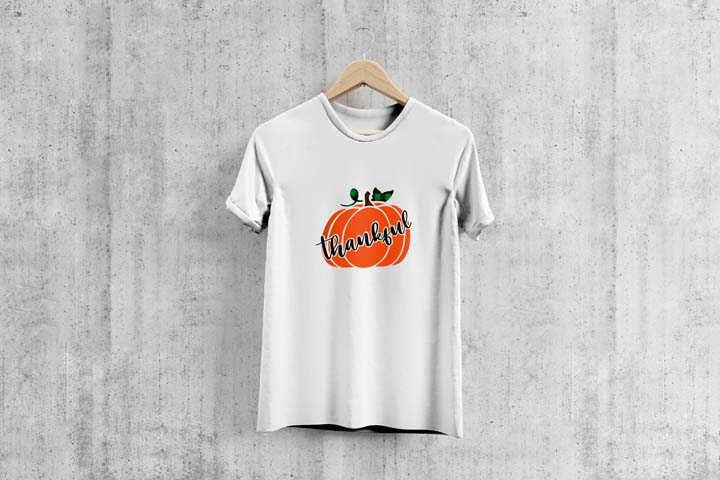 Thankful Pumpkin - T-Shirt