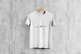 Pumpkin_heartbeart - T-Shirt